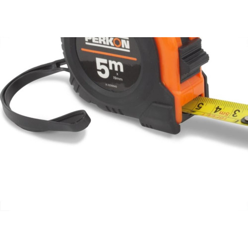 Trena Perkon Emborrachada Basica 5M/19Mm Com Trava 1172 - Kit C/6 