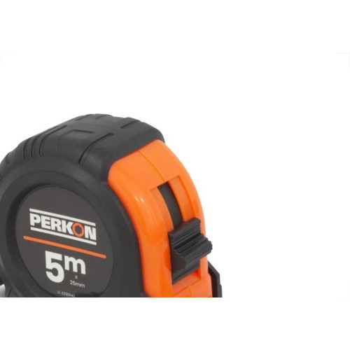 Trena Perkon Emborrachada Basica 5M/25Mm Com Trava 1173 - Kit C/6 
