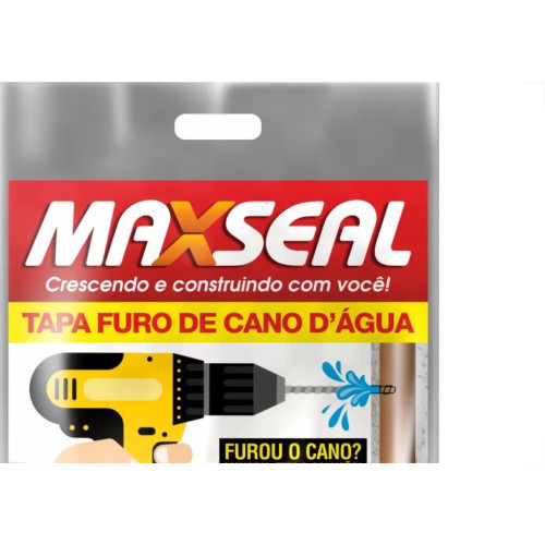 Tapa Furo Para Cano Dagua Maxseal Com 5 Pecas 2567
