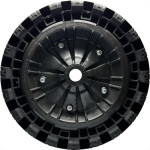Roda 3,20X8 Pneu Macico Pro Flexborder ''Eixo Universal'' 100650