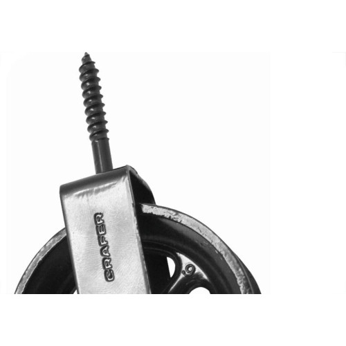 Roldana Para Poco Crafer 06Cm Capacidade 20Kg ''Parafuso'' 503.02.0002