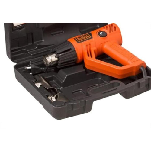 Soprador Termico Black & Decker 1800W 127V Com Maleta Hg2000K-Br