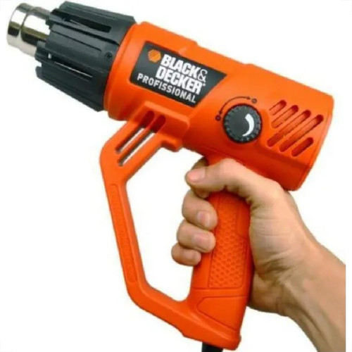 Soprador Termico Black & Decker 1800W 220V Com Maleta Hg2000K-B2 Soprador Termico Black & Decker 1800W 220V Com Maleta Hg2000K-B2