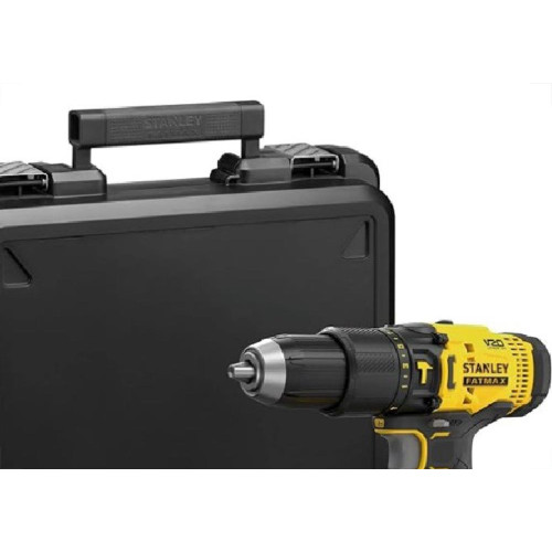 Furadeira Parafusadeira Stanley Impacto 1/2'' 20V 2Baterias 1.5Ah Com Maleta Scd711C2K-Br