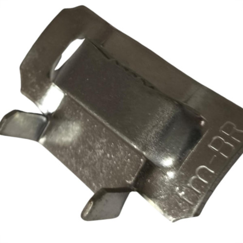 Fecho Para Fita De Aco Inox Perkon Dentado Inox 3/4X1'' 06300 - Kit C/50 