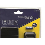 Campainha Sem Fio Brasfort Pilha/Pilha 52 Toques Pre-Ta 7748