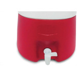Botijao Termico Com Torneira Fortline 4L Vermelho 