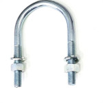 Abracadeira Tipo U Vergalhao Inca  3.1/2X3/8 25 Pecas 10.195.1031A
