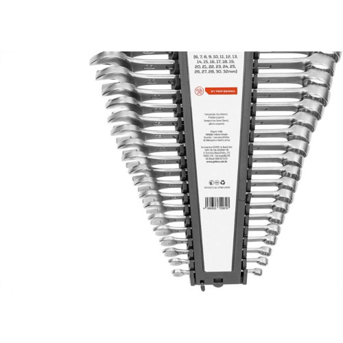 Chave Combinada Robust 6 A 32Mm Com 25 Pecas 