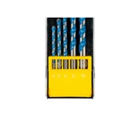 Broca Multiuso Eda 4,5,6,8,10Mm Com 5 Pecas Olg