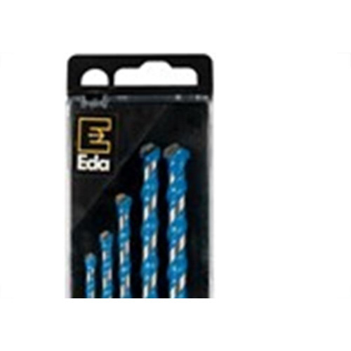 Broca Multiuso Eda 4,5,6,8,10Mm Com 5 Pecas Olg