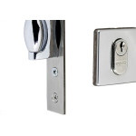 Fechadura Silvana Pivotante Roseta 4600 Quadrada Cromada 97570