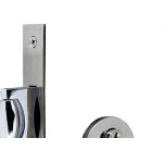 Fechadura Silvana Pivotante Roseta 4600 Redonda Cromada 97587