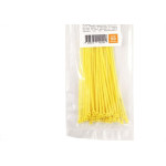 Abracadeira Nylon Perkon Amarela 25X200 50 Pecas 1362