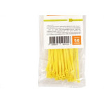 Abracadeira Nylon Perkon Amarela 35X150 50 Pecas 1363