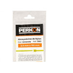 Abracadeira Nylon Perkon Amarela 35X150 50 Pecas 1363