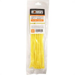 Abracadeira Nylon Perkon Amarela 35X300 50 Pecas 1364