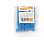 Abracadeira Nylon Perkon Azul 25X100 50 Pecas 1365