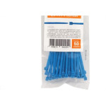 Abracadeira Nylon Perkon Azul 35X150 50 Pecas 1367