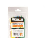 Abracadeira Nylon Perkon Amarela/Azul/Verde/Vermelha 2,5X200 100 Pecas 1377