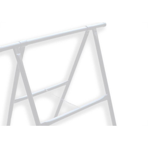 Cavalete Hayner Tubular Dobravel Branco 90 X 80Cm 693072