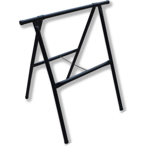 Cavalete Hayner Tubular Dobravel Preto 45 X 45Cm 693140