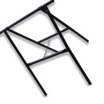 Cavalete Hayner Tubular Dobravel Preto 45 X 45Cm 693140