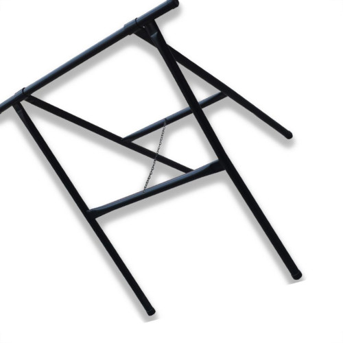 Cavalete Hayner Tubular Dobravel Preto 45 X 45Cm 693140