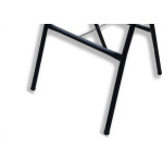 Cavalete Hayner Tubular Dobravel Preto 60 X 80Cm 693157