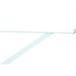 Suporte Prateleira Hayner Vidro Branco 15Cm Peca 13911