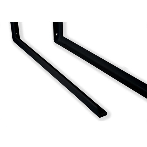 Suporte Prateleira Hayner Reforcada Smf Preta 30Cm Peca 801510