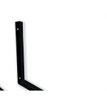 Suporte Prateleira Hayner Reforcada Smf Preta 40Cm Peca 693218