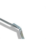 Suporte Calha Hayner Modelo Tigre Fixa Zincado 125Mm 25564
