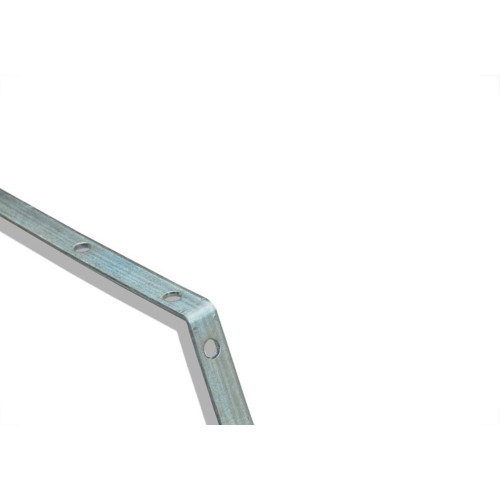 Suporte Calha Hayner Platibanda Fixa Zincado C28 25601