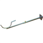 Suporte Calha Hayner Modelo Tigre Regulavel Zincado 125Mm 690835