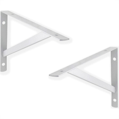 Suporte Prateleira Hayner Forte Branca 15Cm Peca 697261 - Kit C/12 
