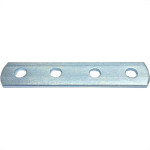 Chapa Uniao Hayner Zincada 100Mm Com 50 Pecas 697186