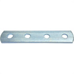 Chapa Uniao Hayner Zincada 125Mm Com 25 Pecas 697193