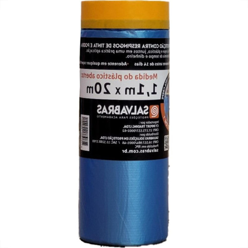Mascaramento Para Pintura Salvabras Salva Pintura 20M X 1,10M P00081