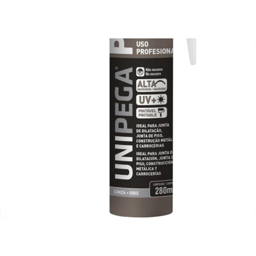 Cola Selante Pu40 Unipega Cinza 280G Aes0512.0191