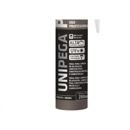 Cola Selante Pu40 Unipega Preta 280G Aes0512.0261