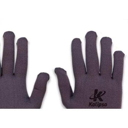 Luva Helanca Kalipso Nylon Cinza  - Kit C/12 