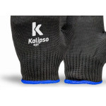Luva Helanca Kalipso Nylon Preta  - Kit C/12 