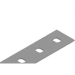 Tala Lisa 4 Furos Para Perfilado Perfil Lider 2444Pz