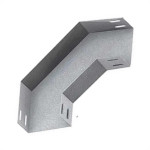 Curva Para Eletrocalha Horizontal Lisa Sem Virola Perfil Lider 90O 200 X 50 