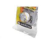 Fita Dupla Face Adelbras De Papel Branca 12 X 10M Flowpack 