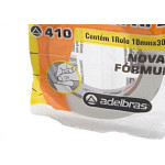 Fita Dupla Face Adelbras De Papel Branca 18 X 30M Flowpack 