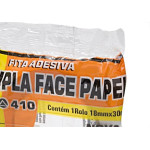 Fita Dupla Face Adelbras De Papel Branca 18 X 30M Flowpack 