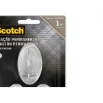 Gancho Adesivo 3M Scotch Medio 3Pecas Transparente Hb004684328