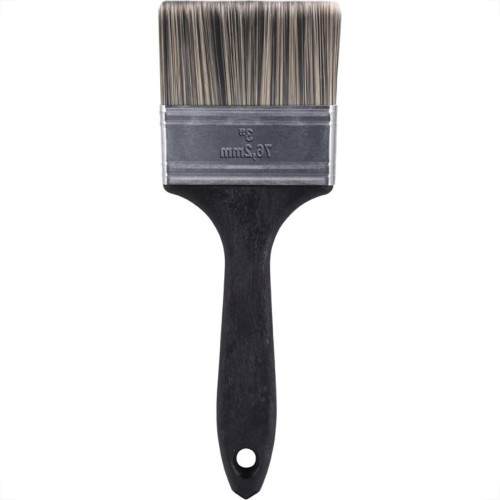 Pincel Trincha Pintura Roma   301 X 3'' Preta 301 007 - Kit C/12 